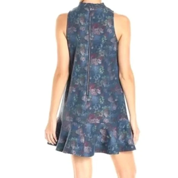 Erin by Erin Fetherston Floral Denim Dress - Picture 2 of 15